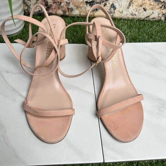 STUART WEITZMAN
Merinda Block Sandals color Poudre (pink) size 9.5 - Picture 5 of 14